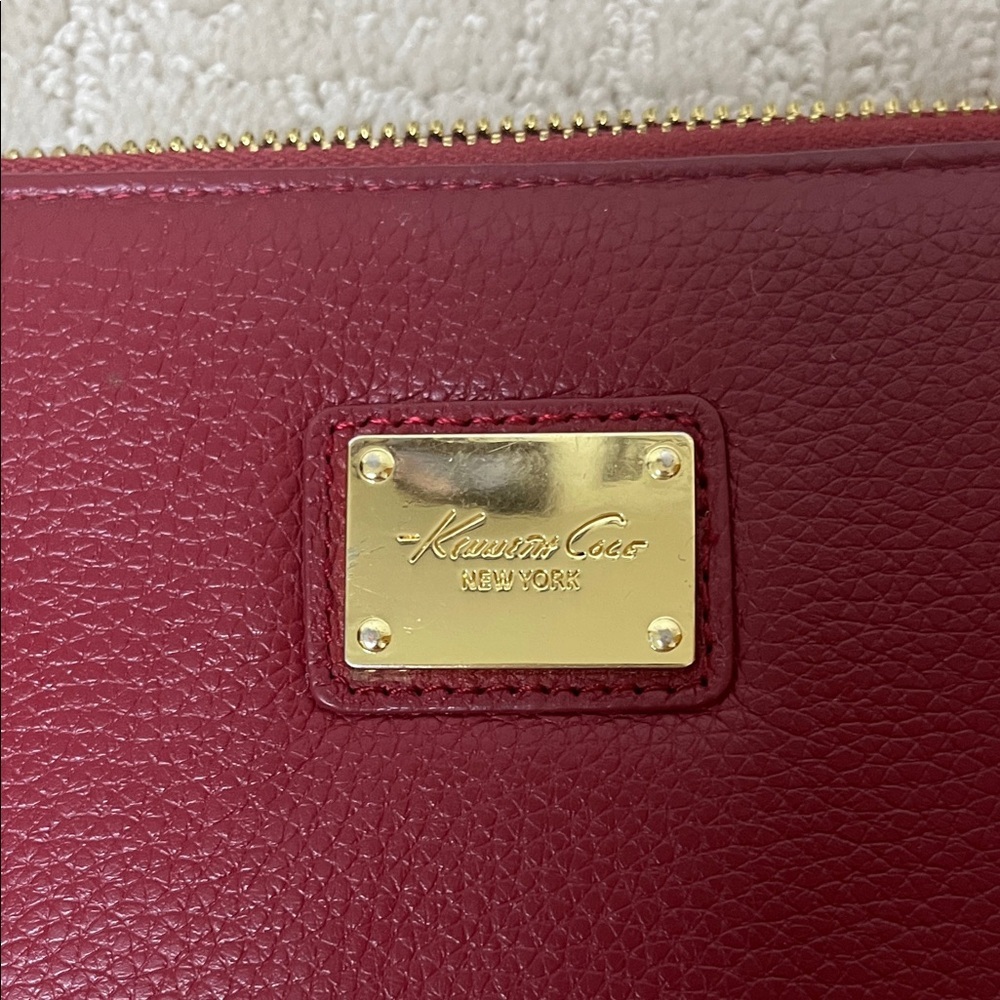 Kenneth Cole red Leather Wallet - Picture 4 of 4